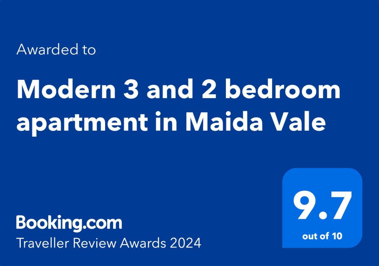 Modern 3 And 2 Bedroom Apartment In Maida Vale Londýn Exteriér fotografie